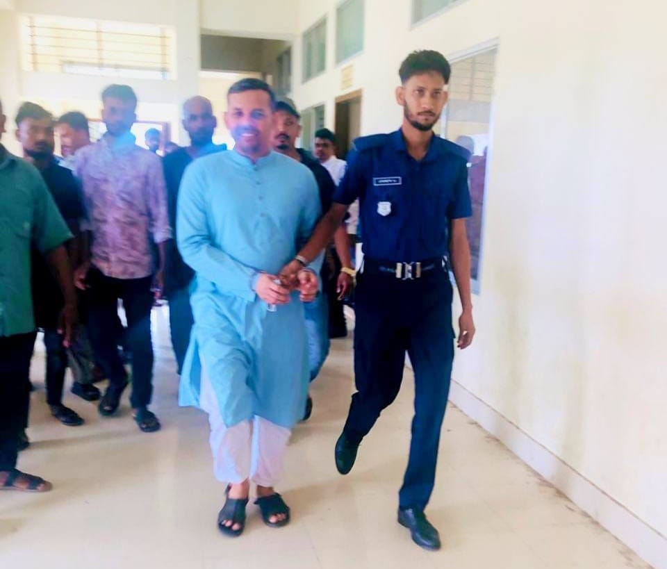 আত্মগোপন থেকে কারাগার সাবেক ভাইস চেয়ারম্যান নূর হোসেন