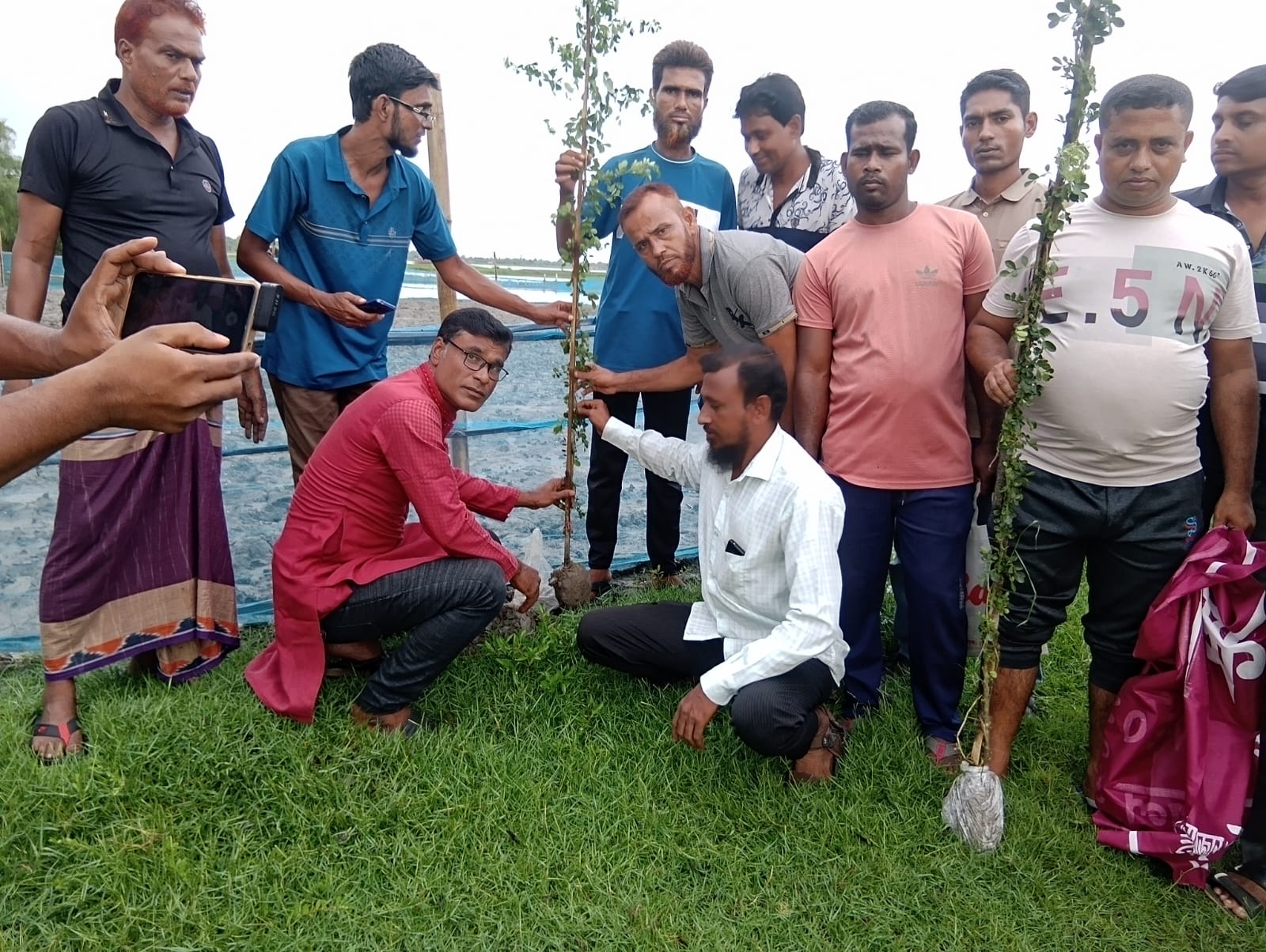 আশাশুনি শ্রীউলা  ইউনিয়ন কৃষক দলের উদ্যোগে বৃক্ষ রোপণ কর্মসূচি