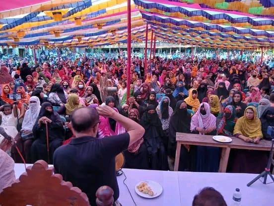 নরসিংদীর মনোহরদীতে জাতীয়তাবাদী মহিলা দলের কর্মী সমাবেশ অনুষ্ঠিত