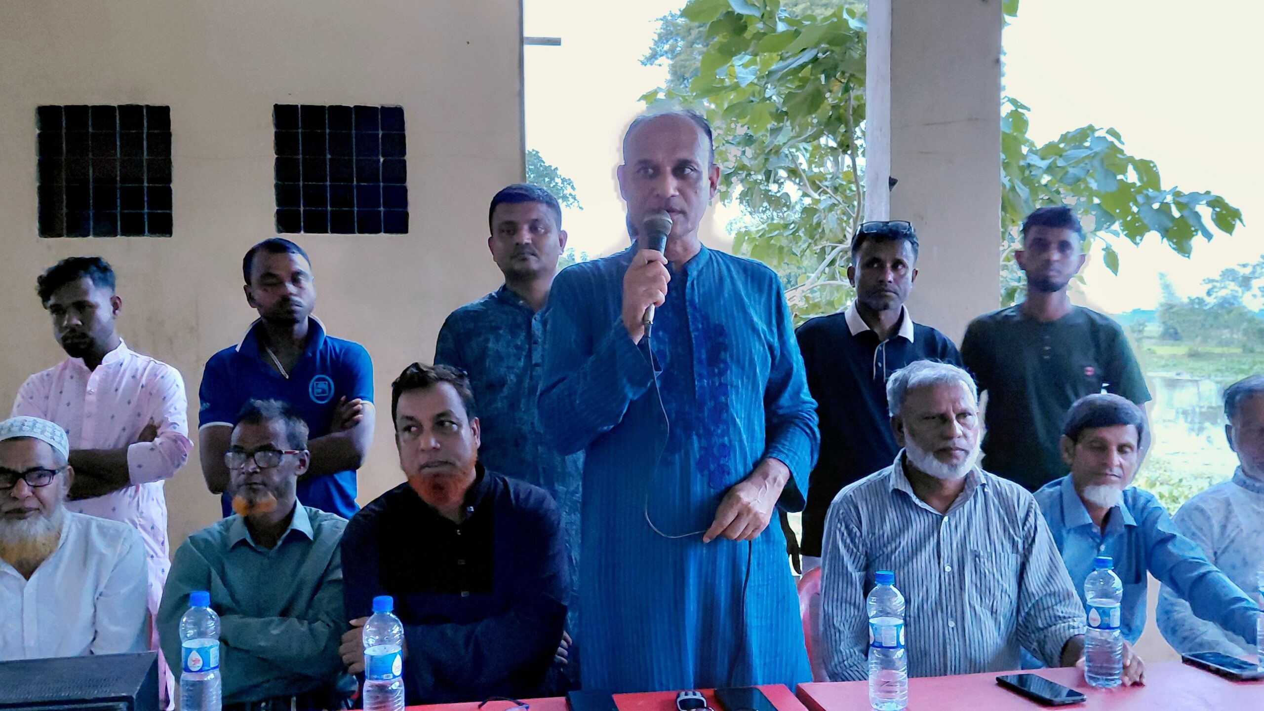 শান্তিগঞ্জের ঘোড়াডুম্বুরে বিএনপির কর্মীসভা