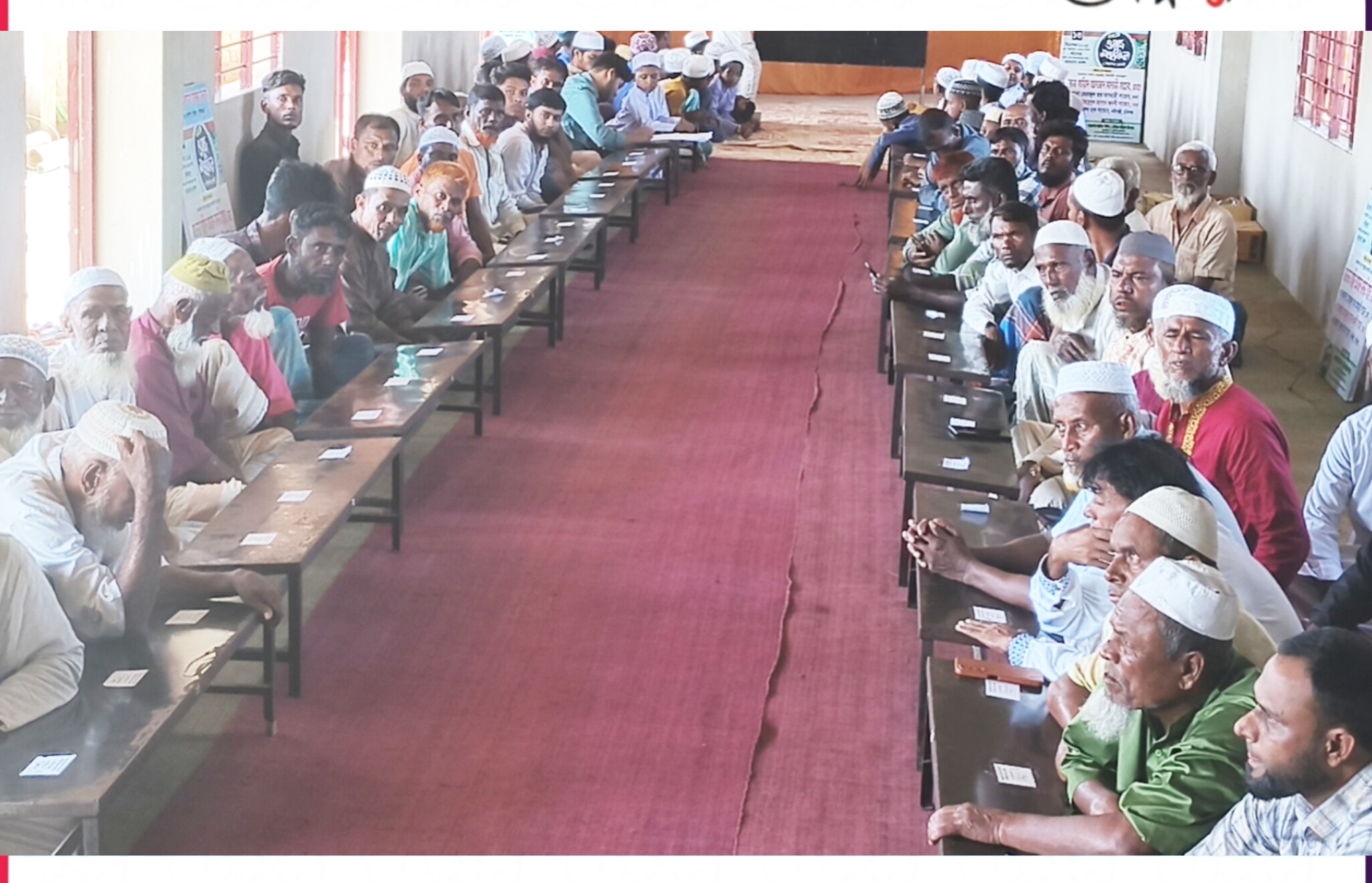 রওজাতুল কুরআন মাদরাসা হরিনগর-৫ম বার্ষিক ওয়াজ মাহফিল-১৩ ডিসেম্বর আজ প্রস্তুতি সভা সম্পন্ন