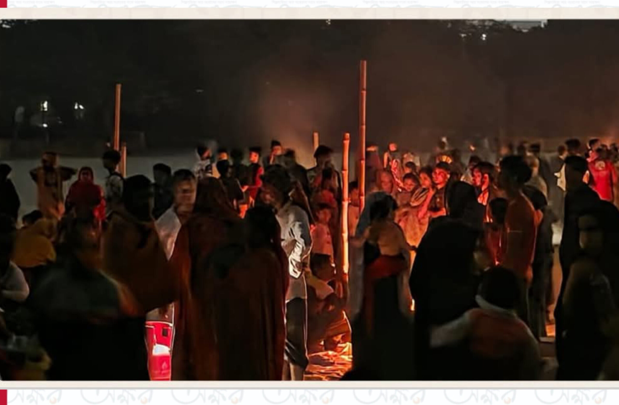 খোলা আকাশের নিচে কড়াইল বস্তিবাসী