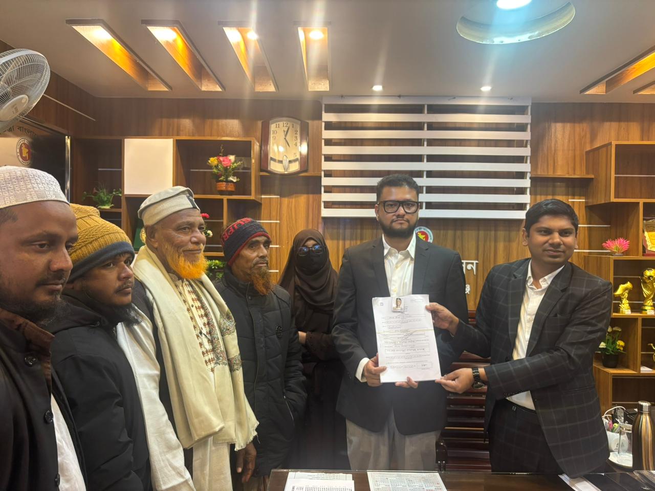 নিজেস্ব ভোট আছে, জয়ের ব্যাপারে আমি শতভাগ আশাবাদী : সৈয়দ তালহা আলম