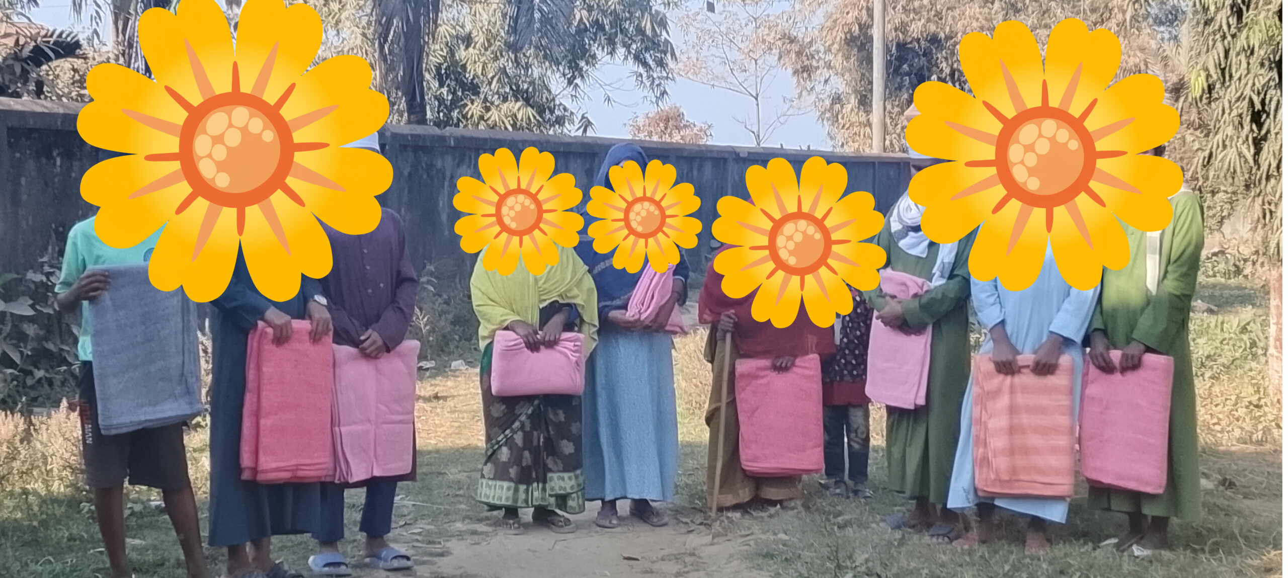 দেশের বিভিন্ন অঞ্চলে শীতার্তদের পাশে নাসিম’র উইস ফাউন্ডেশন