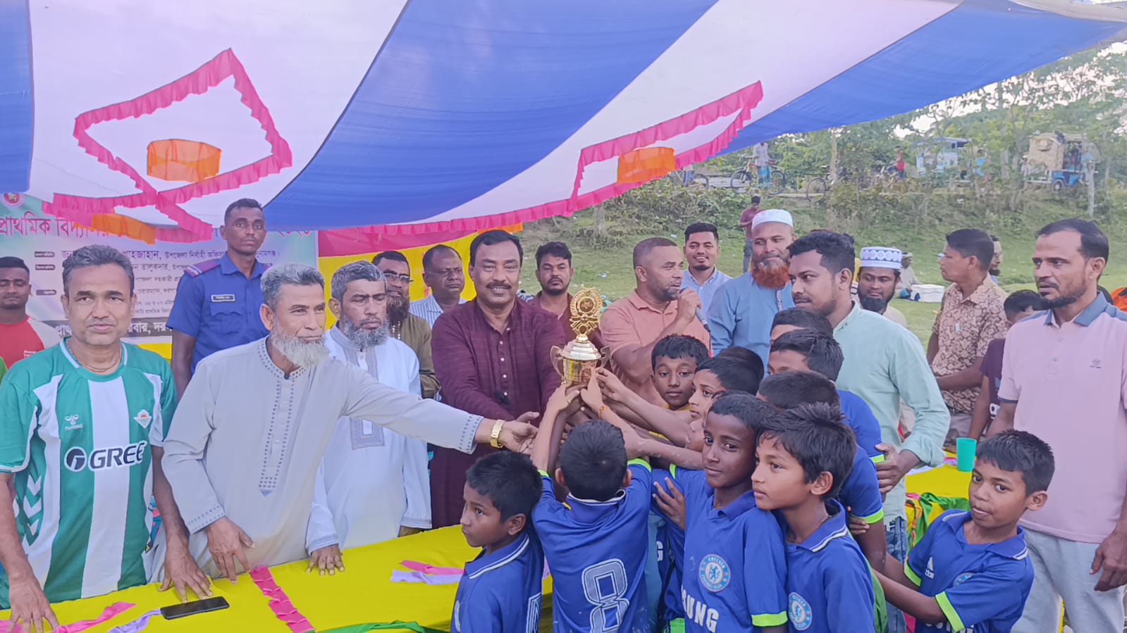 দরগাপাশা ইউনিয়ন প্রাথমিক গোল্ডকাপ সম্পন্ন