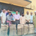 মধ্যনগর খাদ্য গুদামে সরকারী দামে বোরো ধান সংগ্রহের উদ্বোধন