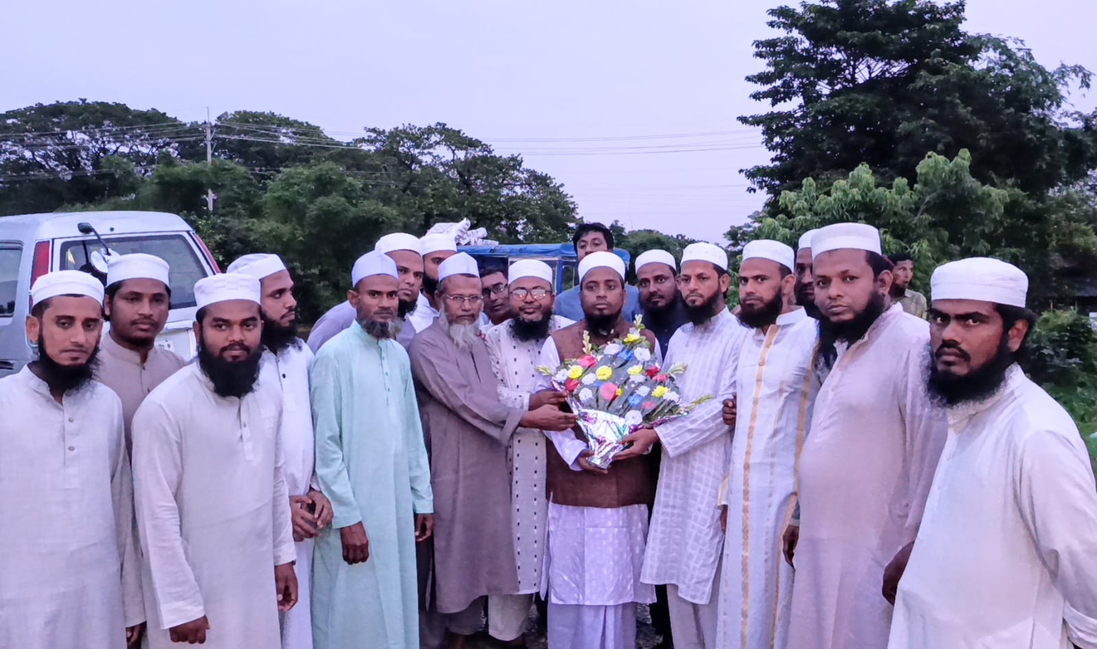 কারামুক্তির পরেই মাওলানা তৈয়বুর রহমান চৌধুরীকে দোষারোপ করলেন এম আব্দুল হাফিজ