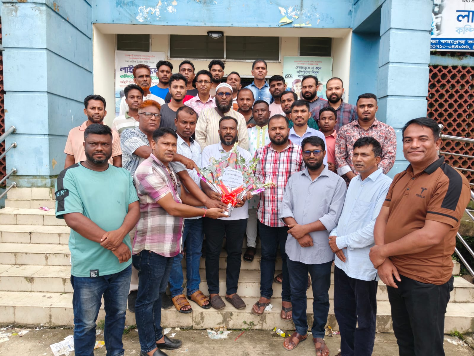 শান্তিগঞ্জে জাতীয়তাবাদী যুবদলের উদ্যোগে প্রেসক্লাবের নবনির্বাচিত নেতৃবৃন্দকে সংবর্ধনা প্রদান