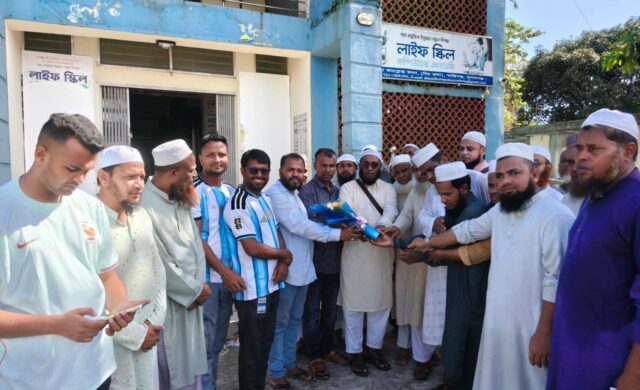 শান্তিগঞ্জ প্রেসক্লাবের নব নির্বাচিত নেতৃবৃন্দকে সংবর্ধনা প্রদান করেছে বাংলাদেশ খেলাফত মজলিস