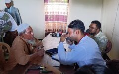 পূর্ব পাগলায় সম্ভাব্য চেয়ারম্যান প্রার্থী ফারুক আহমদের উদ্যোগে ফ্রি চক্ষু ক্যাম্প