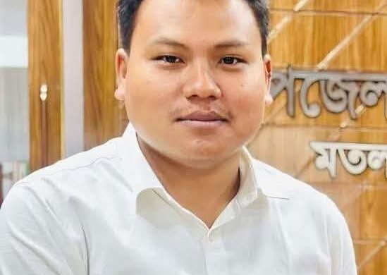 শান্তিগঞ্জের নতুন ইউএনও হিল্লোল চাকমা
