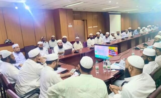 যুব জমিয়তের শপথ অনুষ্ঠান ও অভিষেক সম্পন্ন