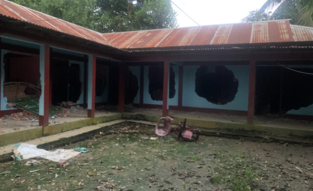 জগন্নাথপুরে হ ত্যা মামলার আসামিদের বাড়িঘরে হা ম লা-লুটপাটের অভিযোগ