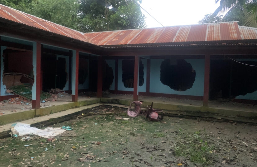 জগন্নাথপুরে হ ত্যা মামলার আসামিদের বাড়িঘরে হা ম লা-লুটপাটের অভিযোগ