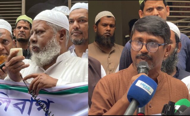 পশ্চিম মালিবাগে দীর্ঘস্থায়ী জলাবদ্ধতা নিরসনের দাবিতে মানববন্ধন