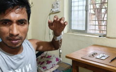 শান্তিগঞ্জে হ্যান্ডকাফসহ পুলিশের হাত থেকে পালালো আসামী