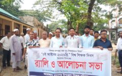 শিক্ষকদের সম্মানে মধ্যনগরে বিশ্ব শিক্ষক দিবস উদযাপন